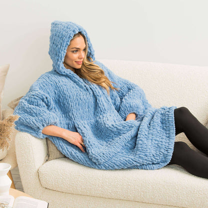 Bernat Craft EZ Adult Blanket Hoodie 2/5 XL