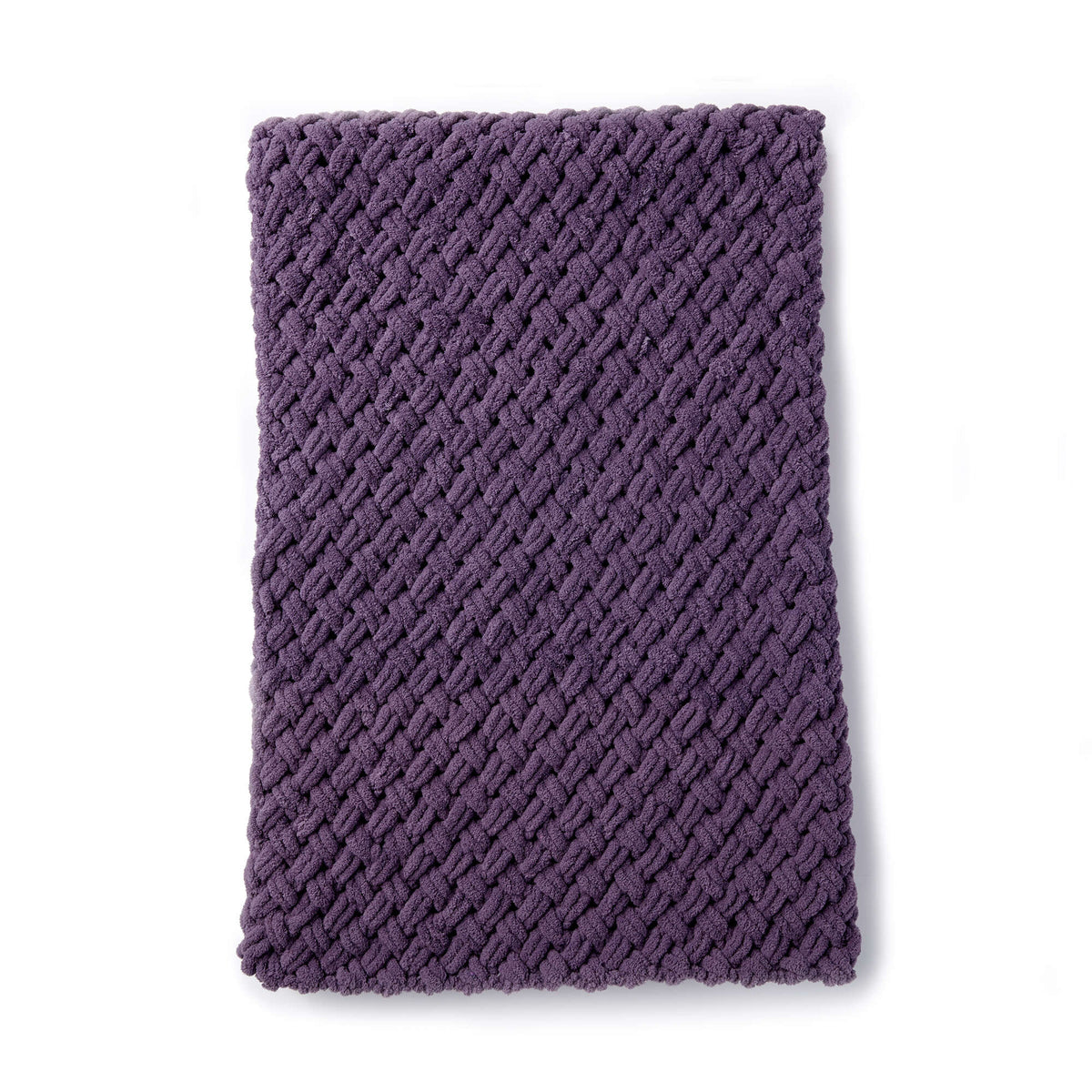 Craft Blanket made in Bernat Blanket-EZ yarn