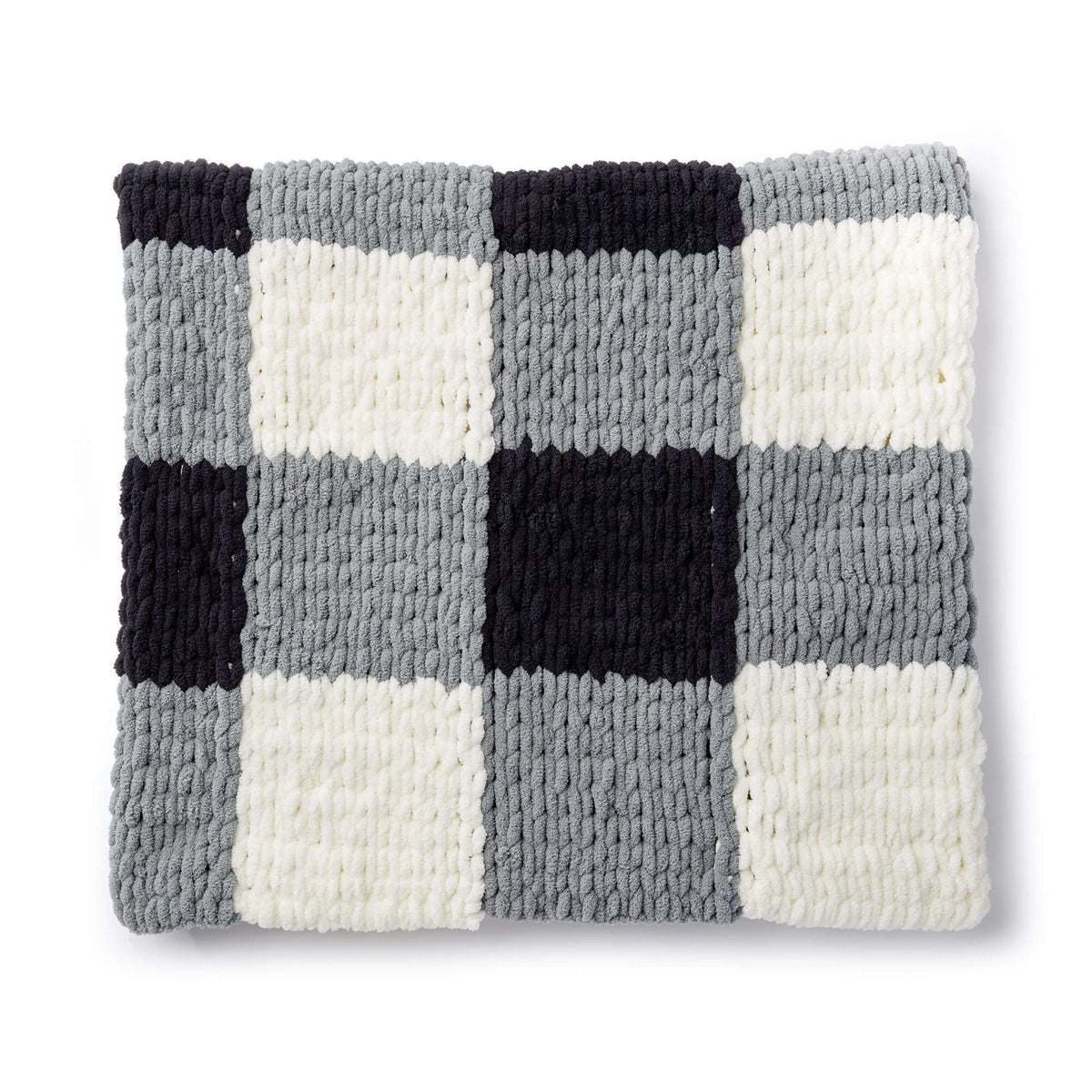 Craft Blanket made in Bernat Blanket-EZ yarn