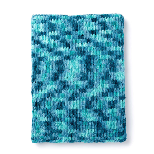 Craft Blanket made in Bernat Blanket-EZ yarn