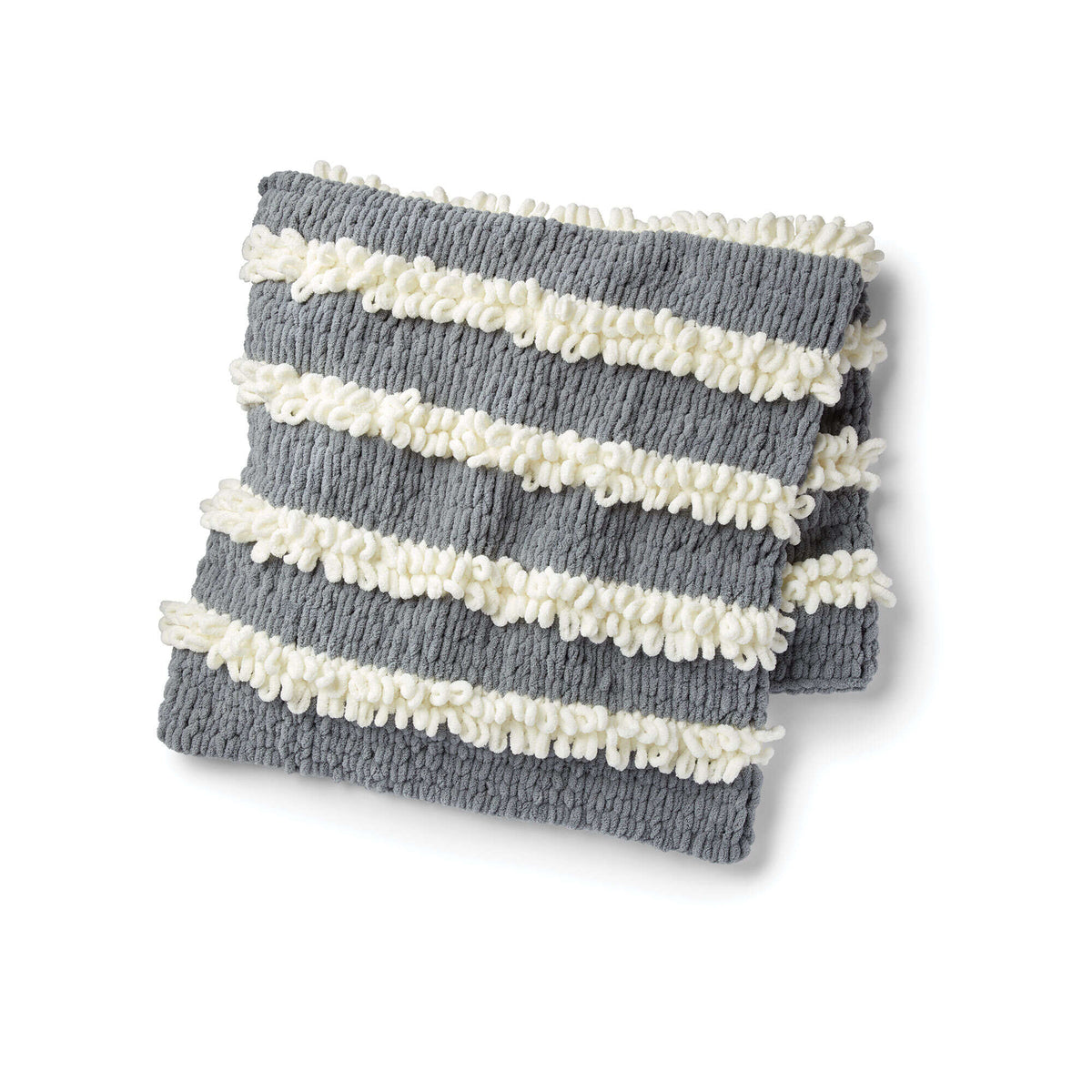 Craft Blanket made in Bernat Blanket-EZ yarn