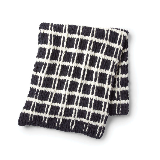 Craft Blanket made in Bernat Blanket-EZ yarn