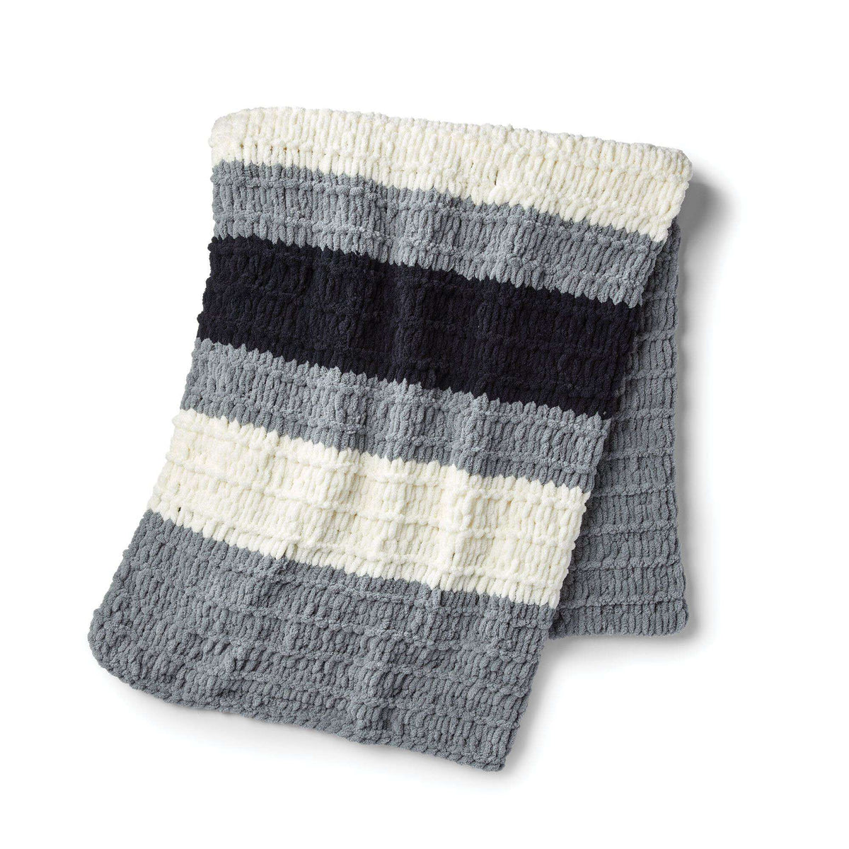 Craft Blanket made in Bernat Blanket-EZ yarn