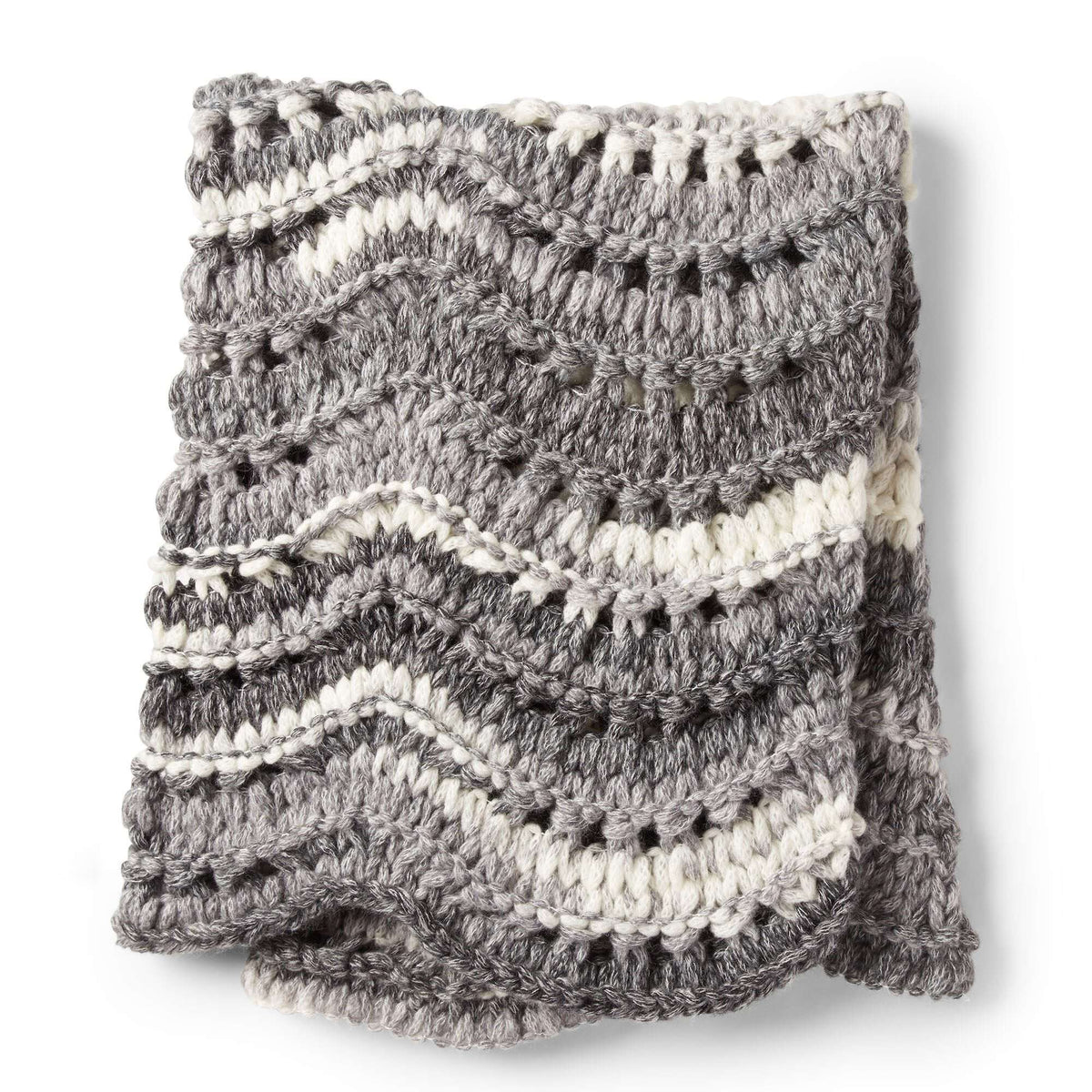 Craft Blanket made in Bernat Alize EZ Wool yarn