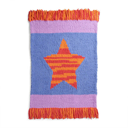 Bernat Craft EZ Striping Star Blanket Version 3