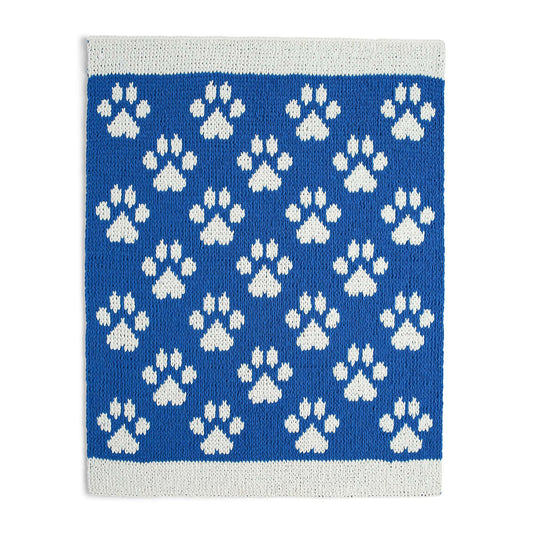 Craft Blanket made in Bernat Alize Blanket EZ Graph-it yarn