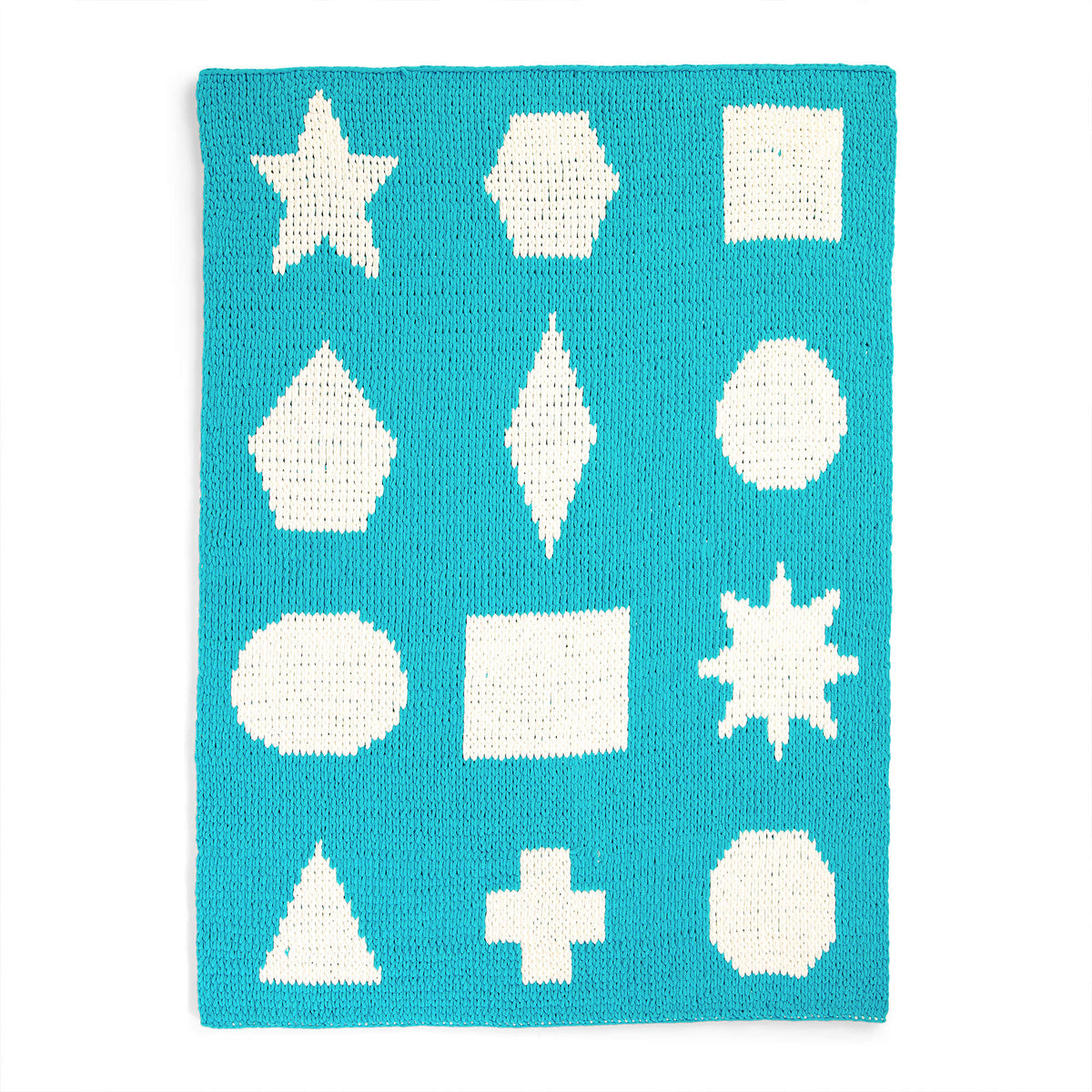 Craft Blanket made in Bernat Alize Blanket EZ Graph-it yarn
