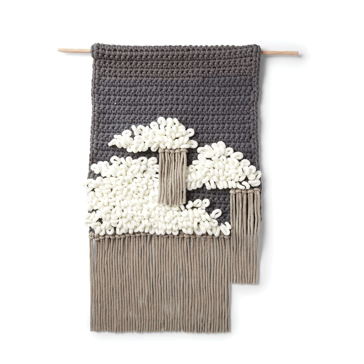 Craft Interior Décor made in Bernat Blanket-EZ yarn