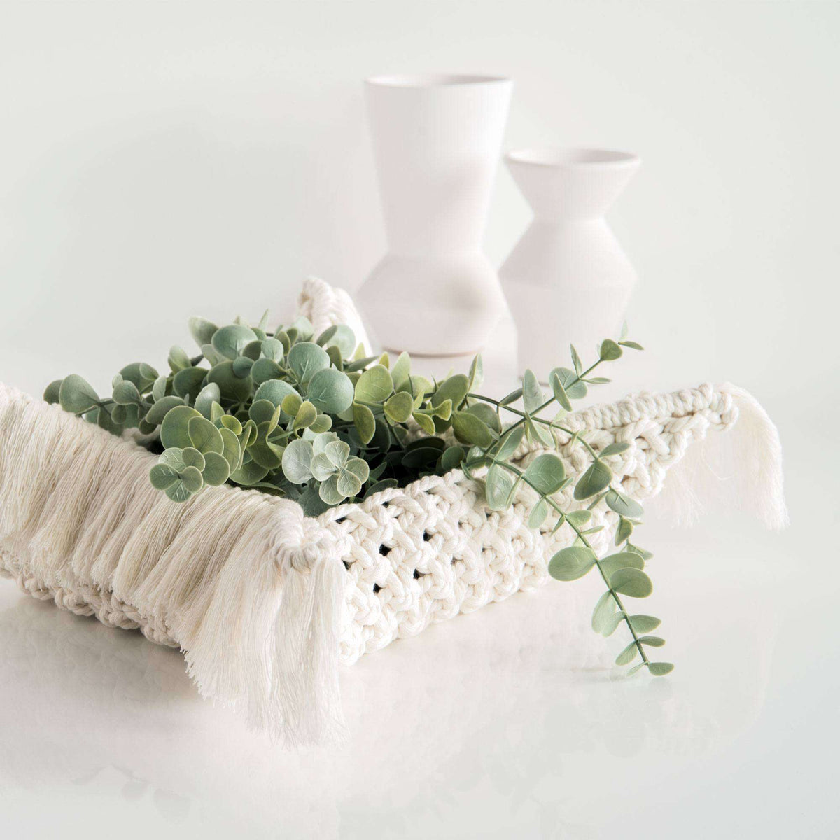 Craft Accessory made in Bernat Macrame yarn
