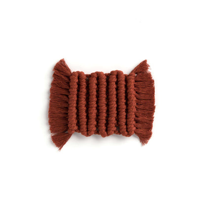 Bernat Craft Macrame Coasters Craft Coaster made in Bernat Macrame yarn