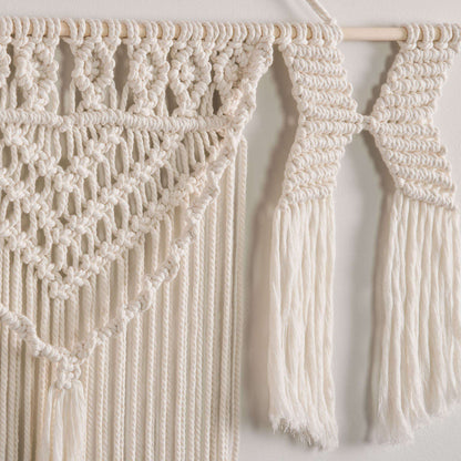 Bernat Craft X Marks the Spot Macrame Wall Hanging Single Size
