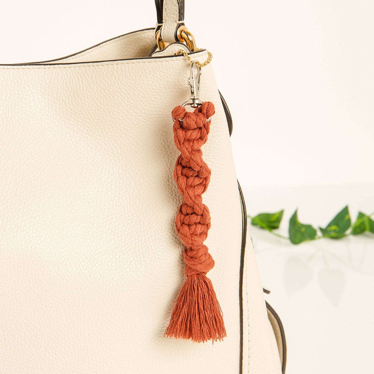 Craft Accessory made in Bernat Macrame yarn