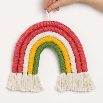 Bernat Craft Wrapped Rainbow Wall Hanging Single Size
