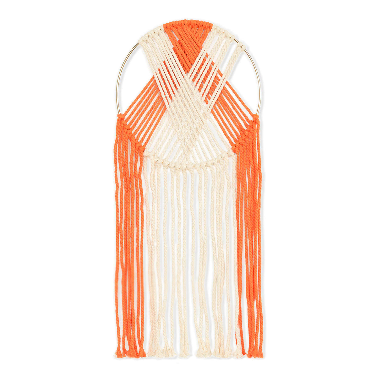 Craft Wall Hanging made in Bernat Macrame yarn