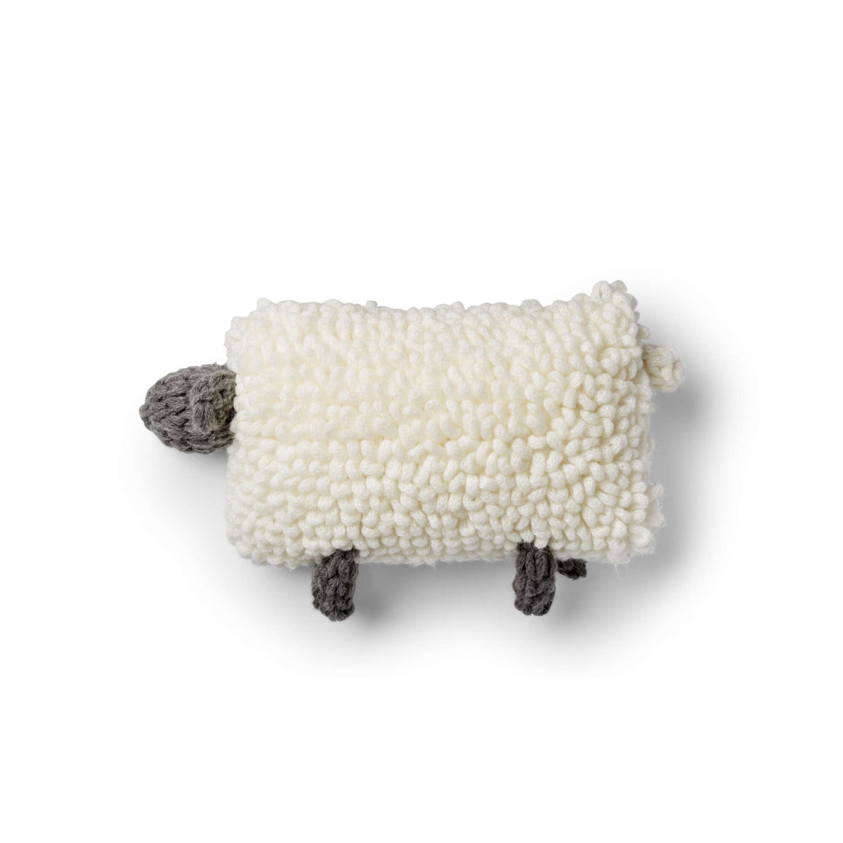 Craft Pillow made in Bernat EZ Wool yarn