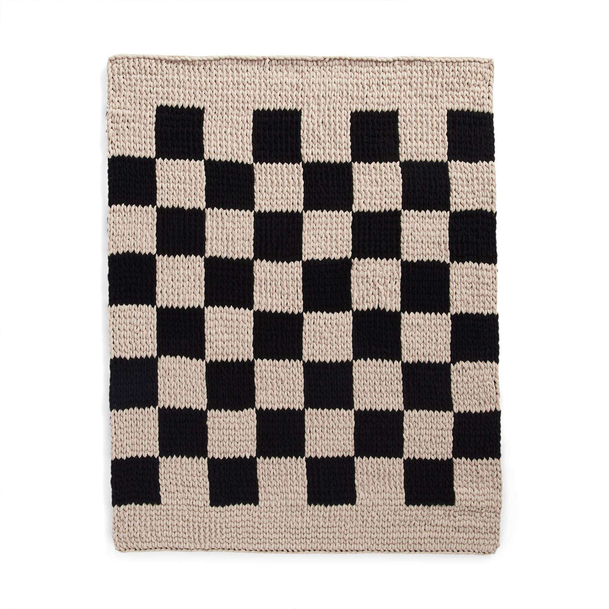 Craft Rug made in Bernat Alize Blanket EZ Graph It yarn