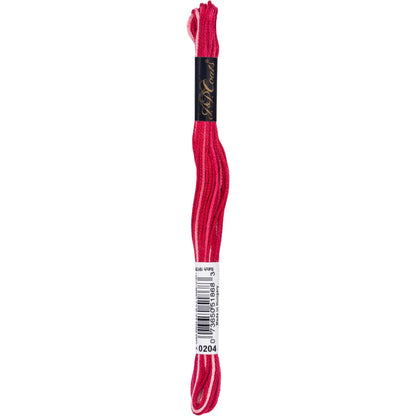 Coats & Clark Cotton Embroidery Floss Shaded Bright Reds