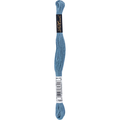 Coats & Clark Cotton Embroidery Floss Antique Blue Med