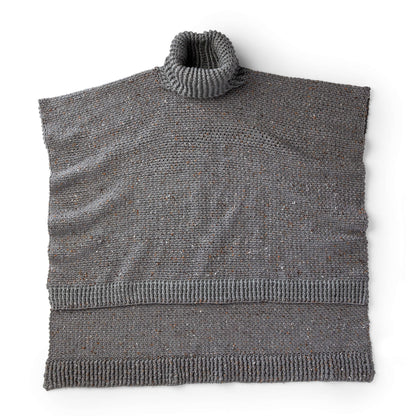 Caron Hi Low Crochet Poncho 3/5XL