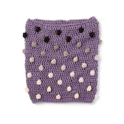 Caron X Pantone Bobble Pop Crochet Cowl Coconut Cream