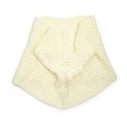Caron Crochet Faux Cables Cowl Single Size