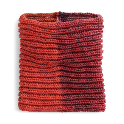 Caron Knit Side of Brioche Cowl Single Size