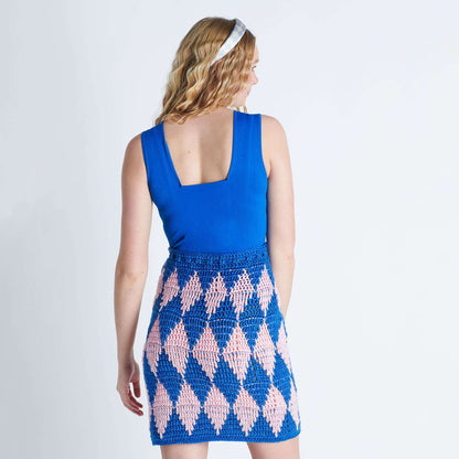 Caron Crochet Graphic Skirt Simply Soft O'Go