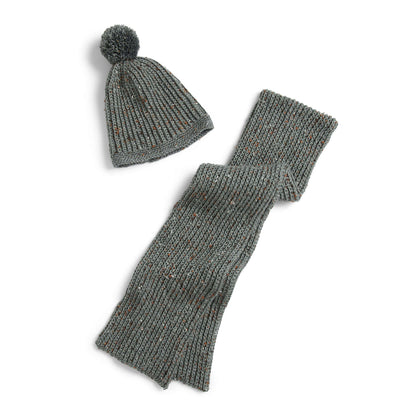 Caron Crochet Hat & Scarf Set Single Size