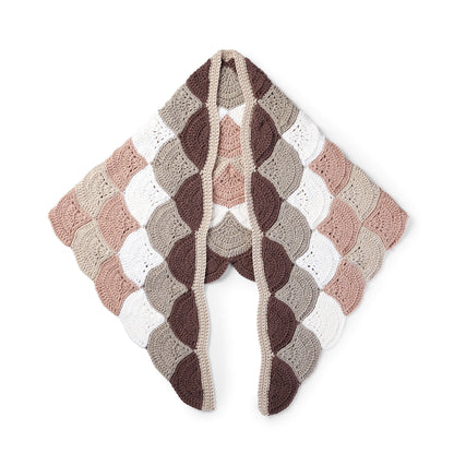 Caron X Pantone Crochet Wavy Wrap Single Size