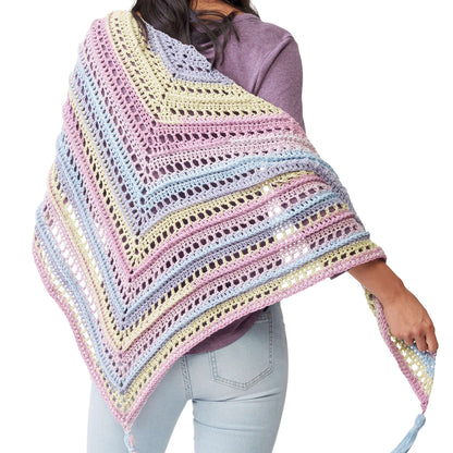 Caron Cakes Sunset Dreams Crochet Shawl Single Size