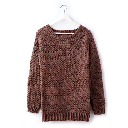 Caron Big Easy Crochet Pullover XS/S