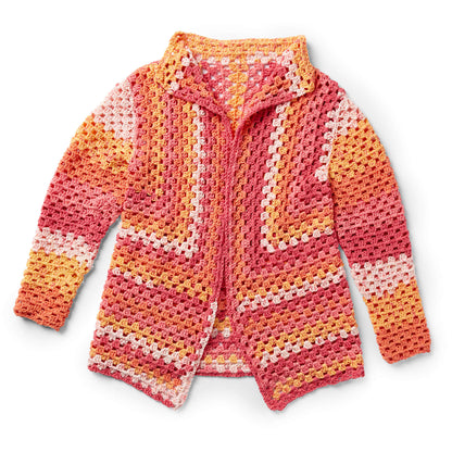 Caron Directional Granny Cardigan 2XL/3XL