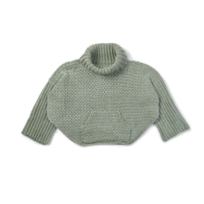 Caron Crochet Cowl Pullover XS/S