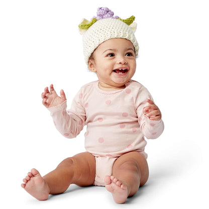 Caron Crochet Kitten Hat 18-24 mos