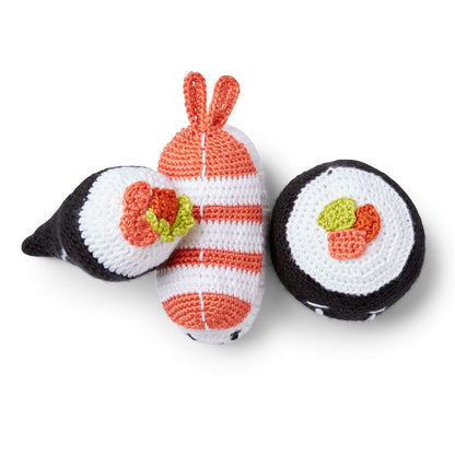 Caron Sushi Dinner Crochet Set Single Size