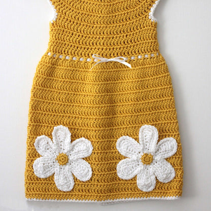 Caron Crochet Daisy Dress Single Size