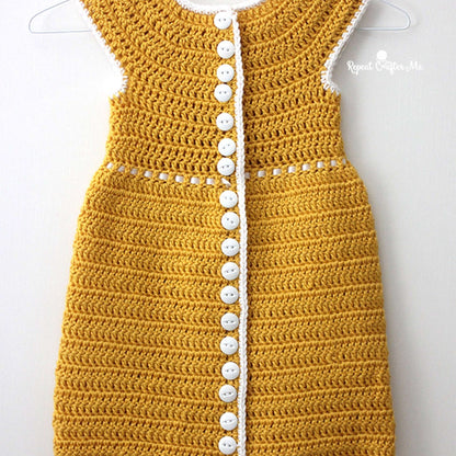Caron Crochet Daisy Dress Single Size