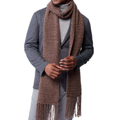 Caron Let's Begin Crochet Scarf Single Size