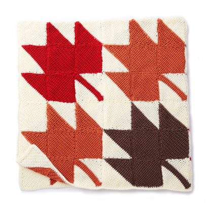 Caron Autumn Leaves Crochet Afghan Single Size