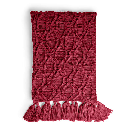 Caron Crochet Cables Blanket Single Size