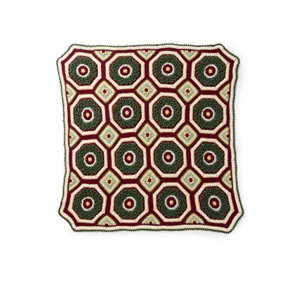 Caron Home for Christmas Crochet Afghan Single Size