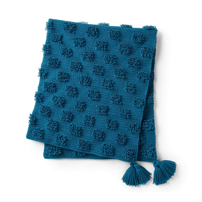 Caron Soft Tuft Crochet Blanket Single Size