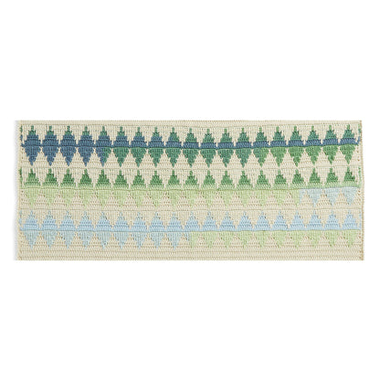 Caron Geometry Lessons Crochet Blanket Single Size