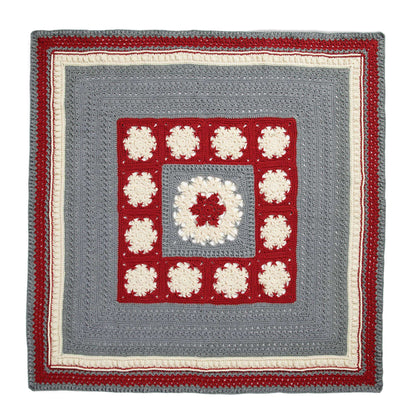 Caron Snow Days With Hot Chocolate Crochet Blanket Single Size