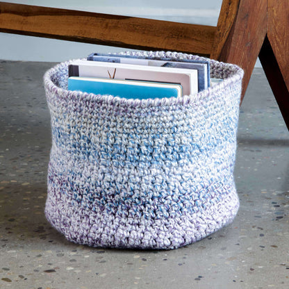 Caron Crochet Two Strand Basket Single Size