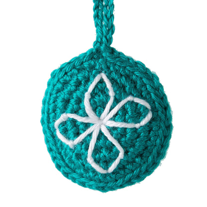 Caron Crochet North Star Ornament Burgundy