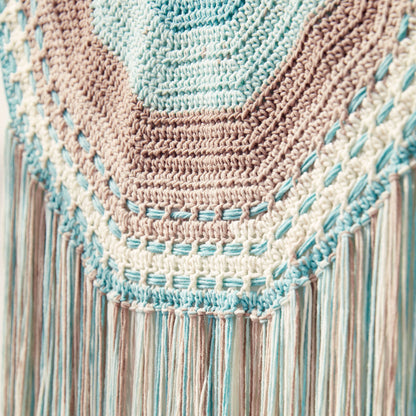 Caron Half Moon Crochet Wall Hanging Single Size