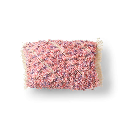 Caron Bias Loop Crochet Cushion Single Size