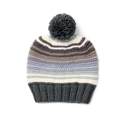 Caron X Pantone Garter Stitch Knit Hat Single Size