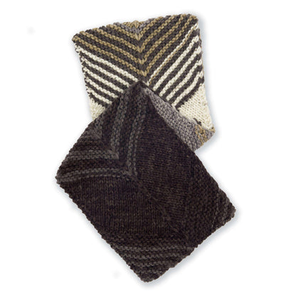 Caron Anniversary Cakes Stripes On The Go Knit scarf Single Size